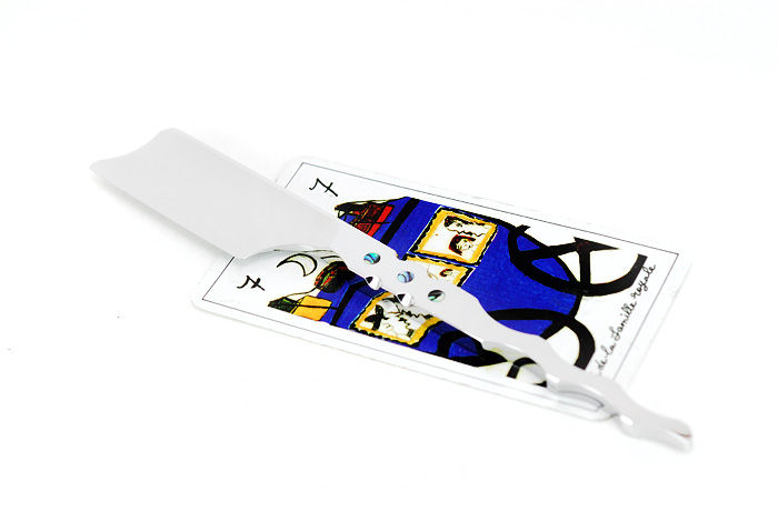 Thumbnail: Max Sprecher Razors・8/8-・Spanish Point・Fixed Handle Razor・Abalone・Made in USA