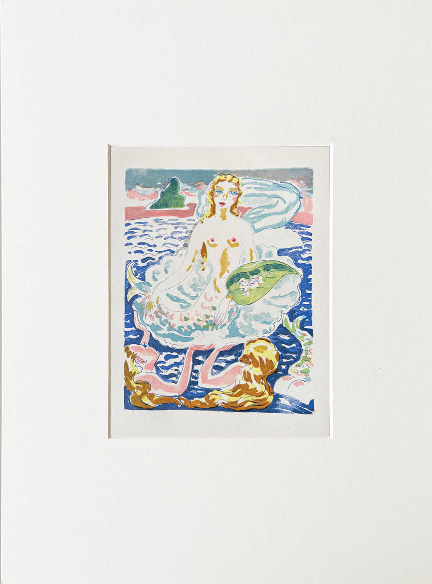 Woodprint Kees van Dongen 