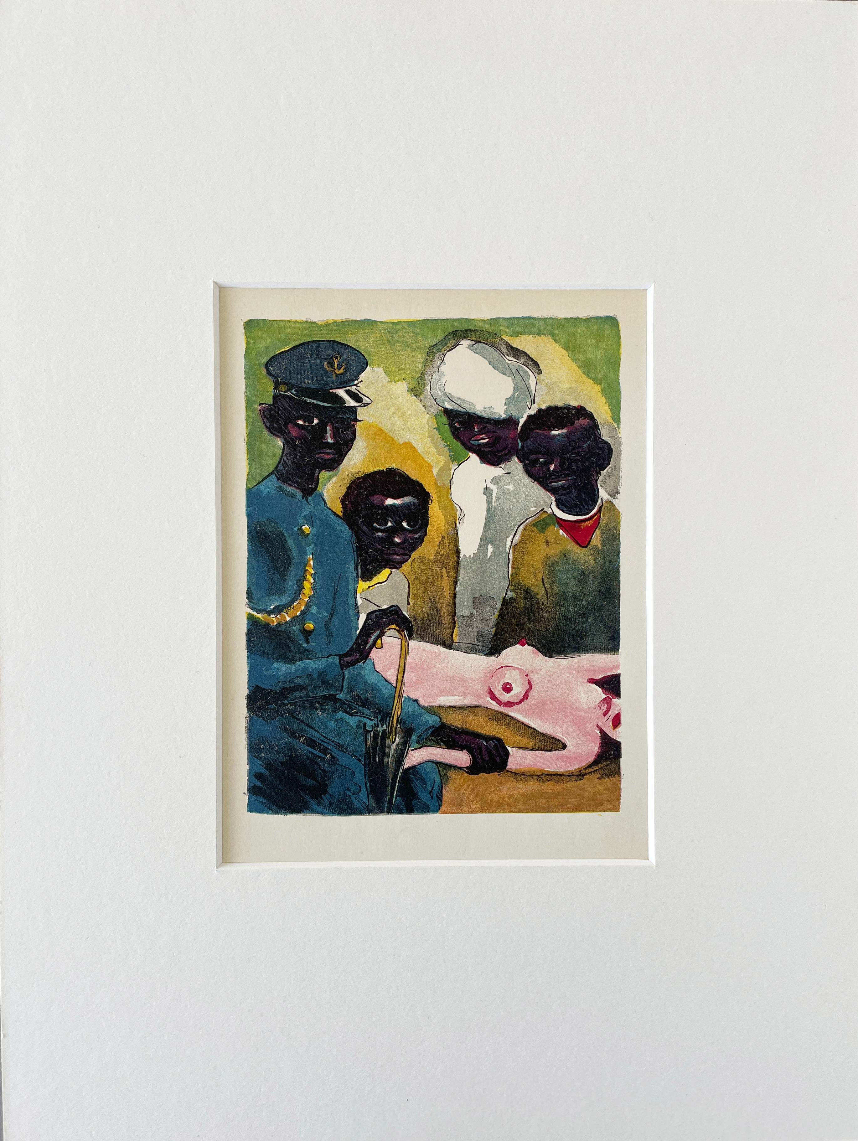 Woodprint Kees van Dongen 