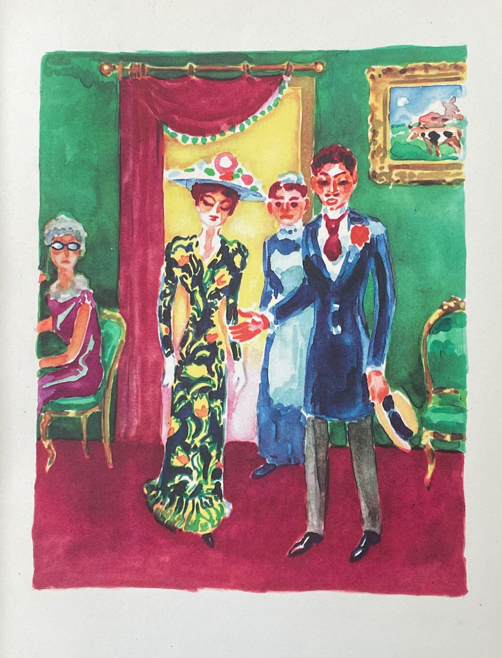 Thumbnail: Néogravure Kees van Dongen 1947
