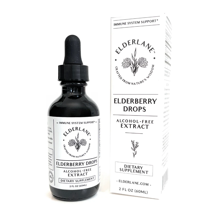 Elderberry Drops 2oz - Sugar-Free
