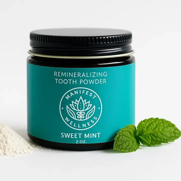 Sweet Mint Remineralizing Tooth Powder