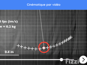 L'analyse cinématique avec FizziQ Anthracite