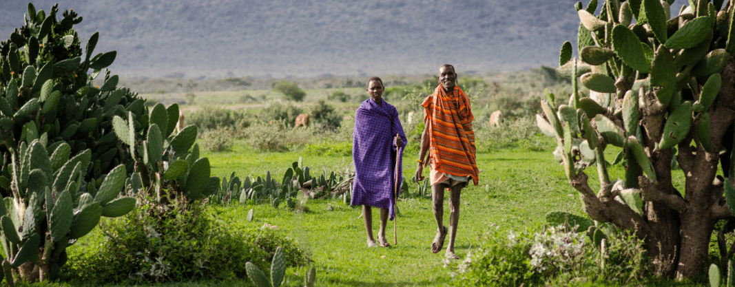 Maasai guides on FTLO's small-group Kenya safari trip