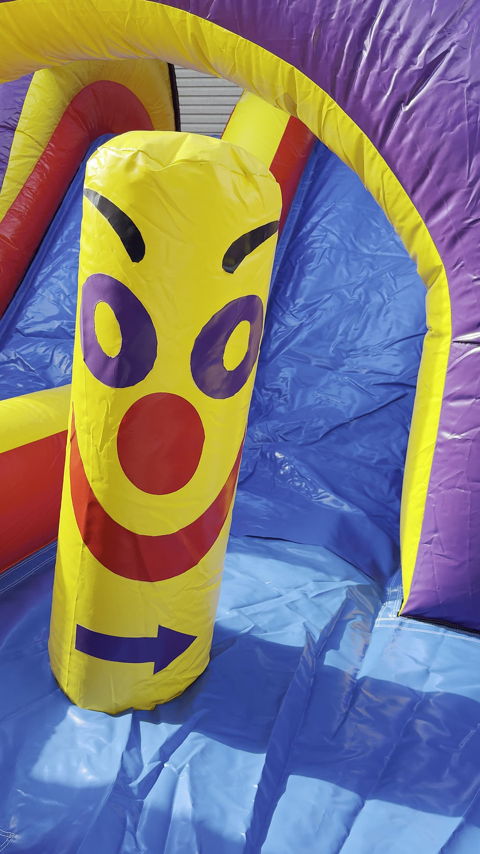 Thumbnail: Purple Castle Obstacle Course Rental 