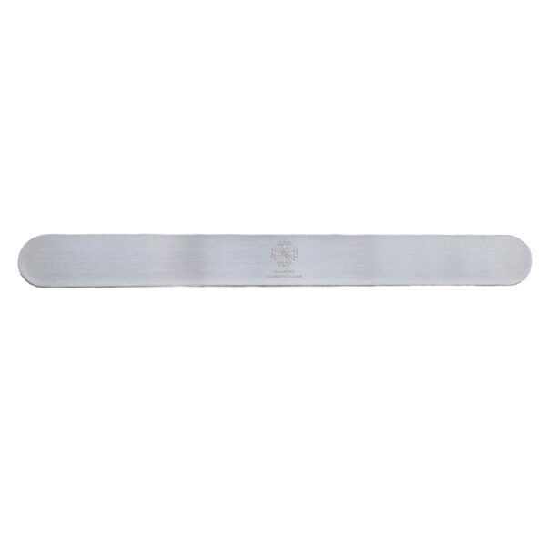 Metal base for files, straight shape, 1 pc. , 19×178 mm