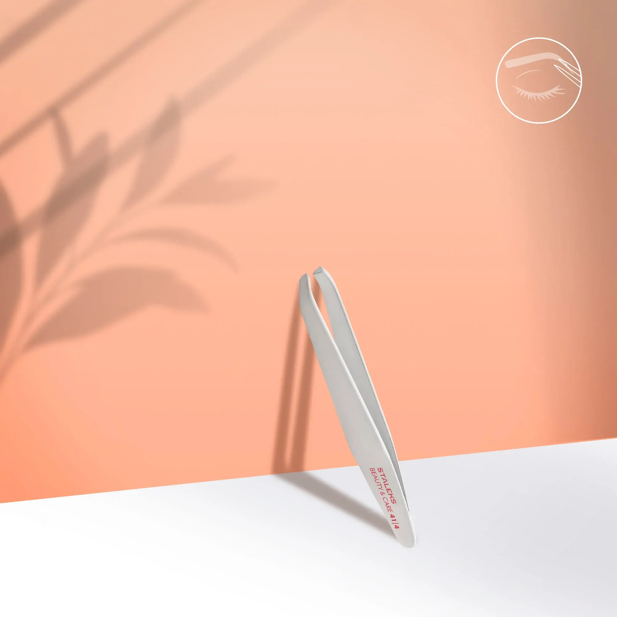 Eyebrow Tweezers BEAUTY & CARE 41 TYPE 4 (Slant)