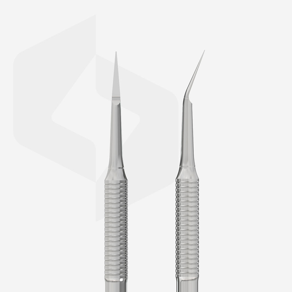 Thumbnail: Pedicure curette EXPERT 20 TYPE 1 (hemisphere curette and toenail cleaner)