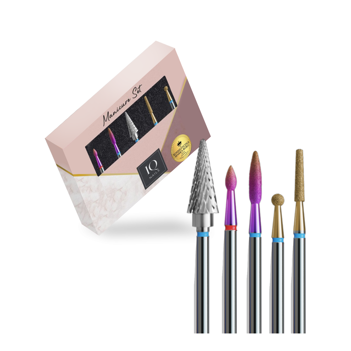 Expert set- a set of 5 cutters for hybrid, gel, acrylic and skins