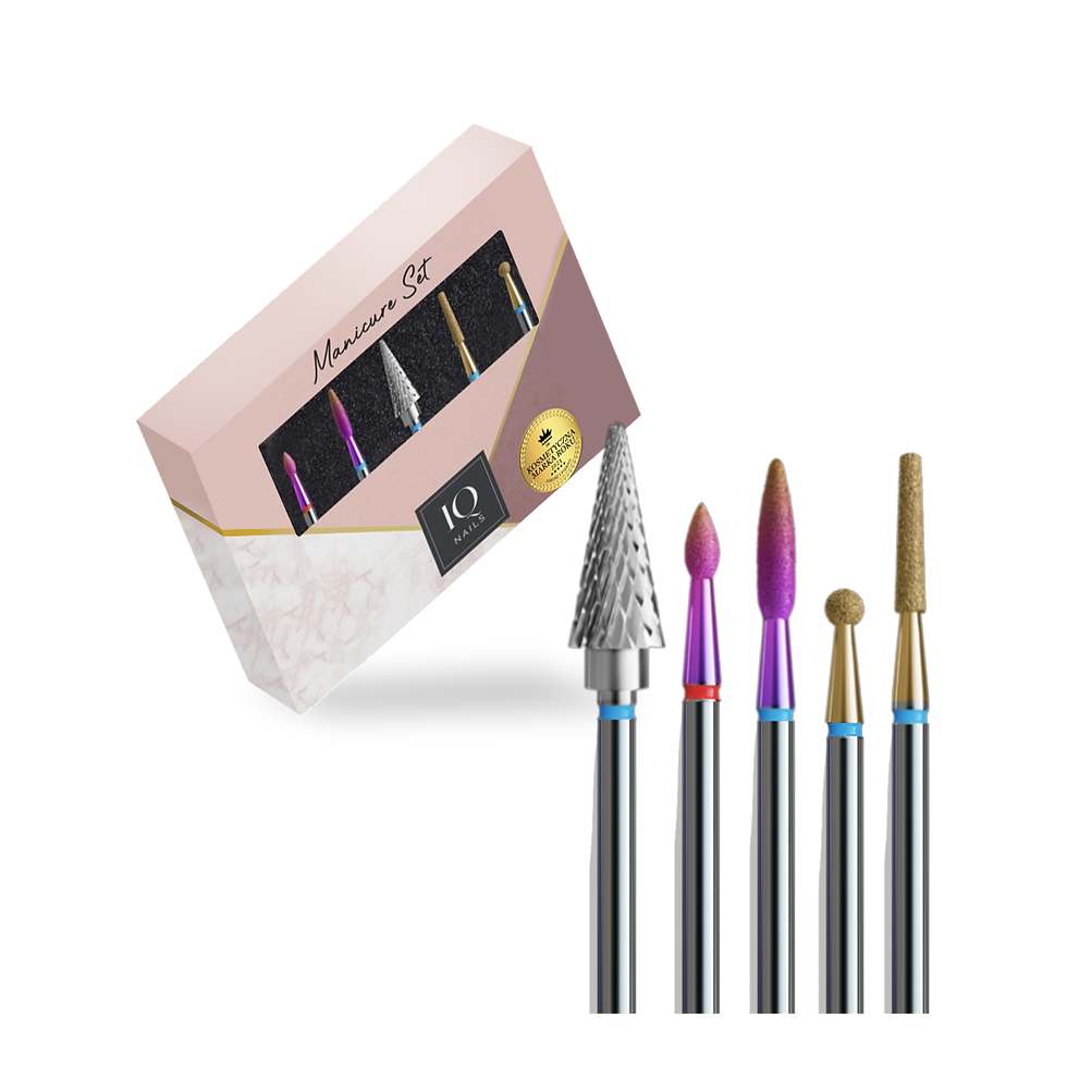 Expert set- a set of 5 cutters for hybrid, gel, acrylic and skins