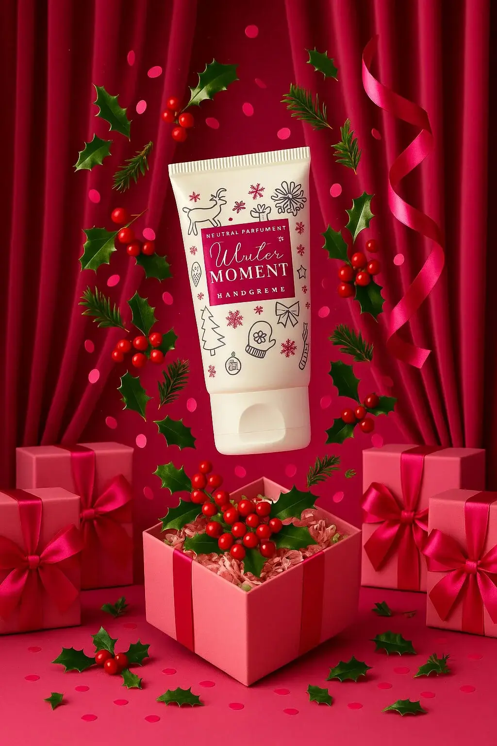 Christmas hand cream (cranberry scent) 50 ml