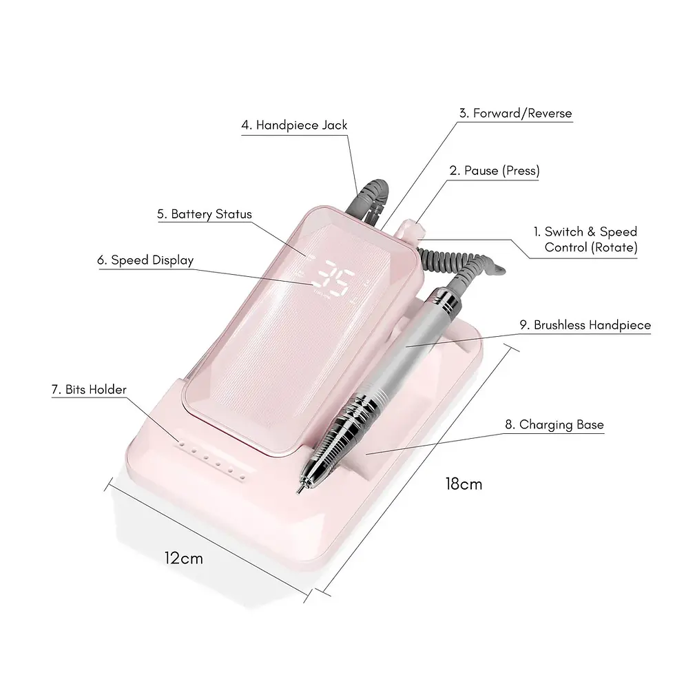 Thumbnail: Drill Machine YH-201 White