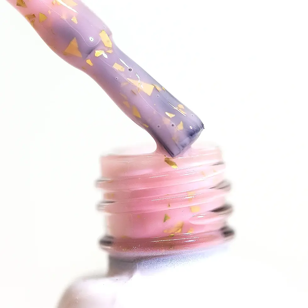 Thumbnail: MINI "Gold flakes" gel polish NO.3  6 ml