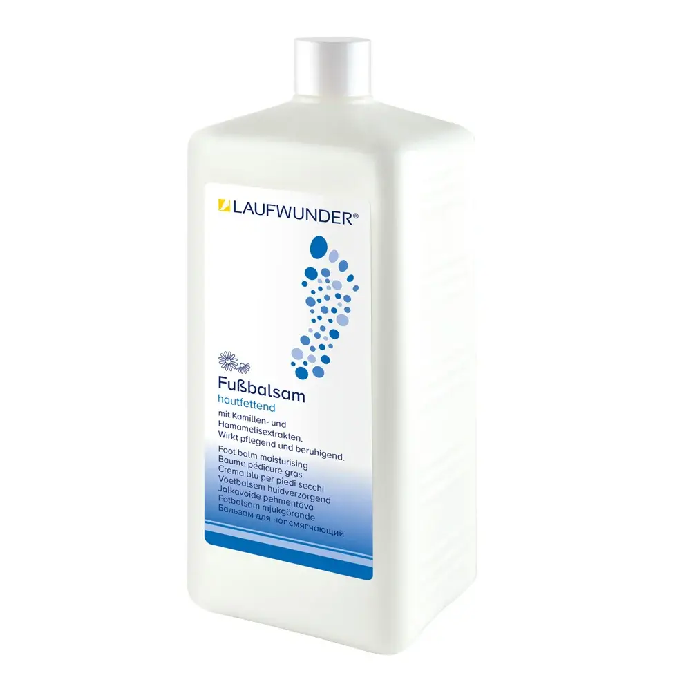 Laufwunder Foot balm hautfettend, balm for dry foot skin, 500 ml (withou