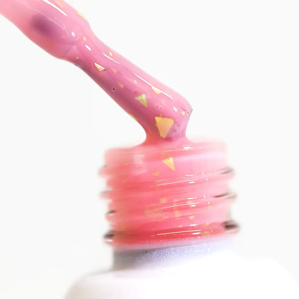 Thumbnail: MINI "Gold flakes" gel polish NO.5  6 ml
