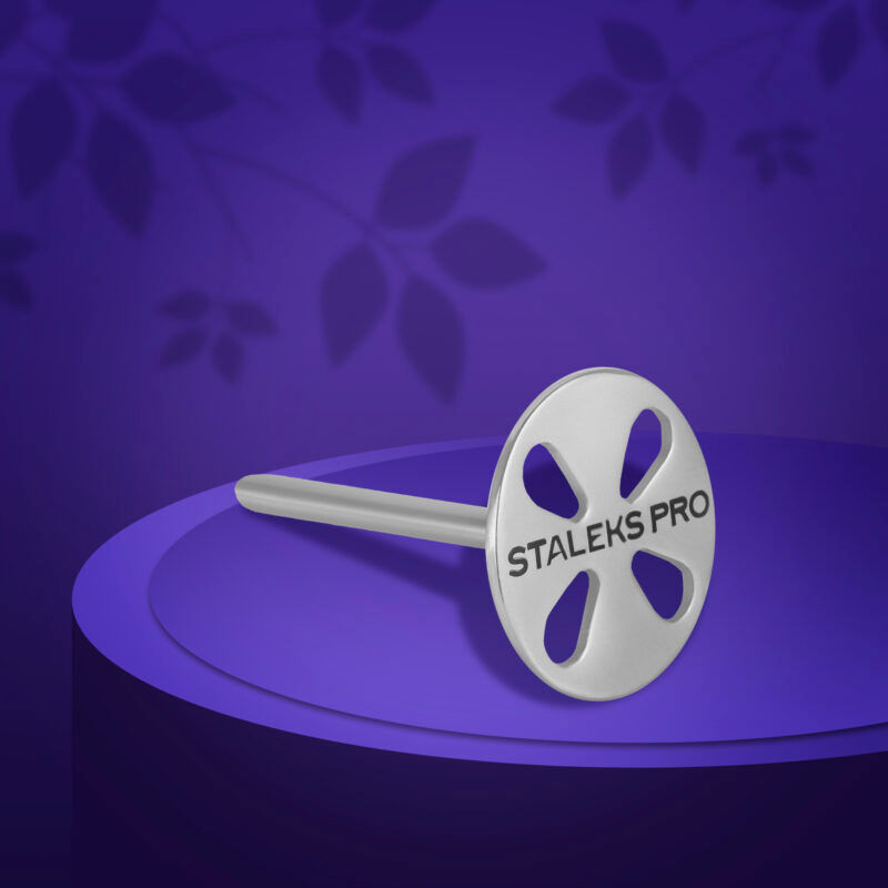 Elongated pedicure disc PODODISC L EXPERT and set of disposable files 180 grit 5