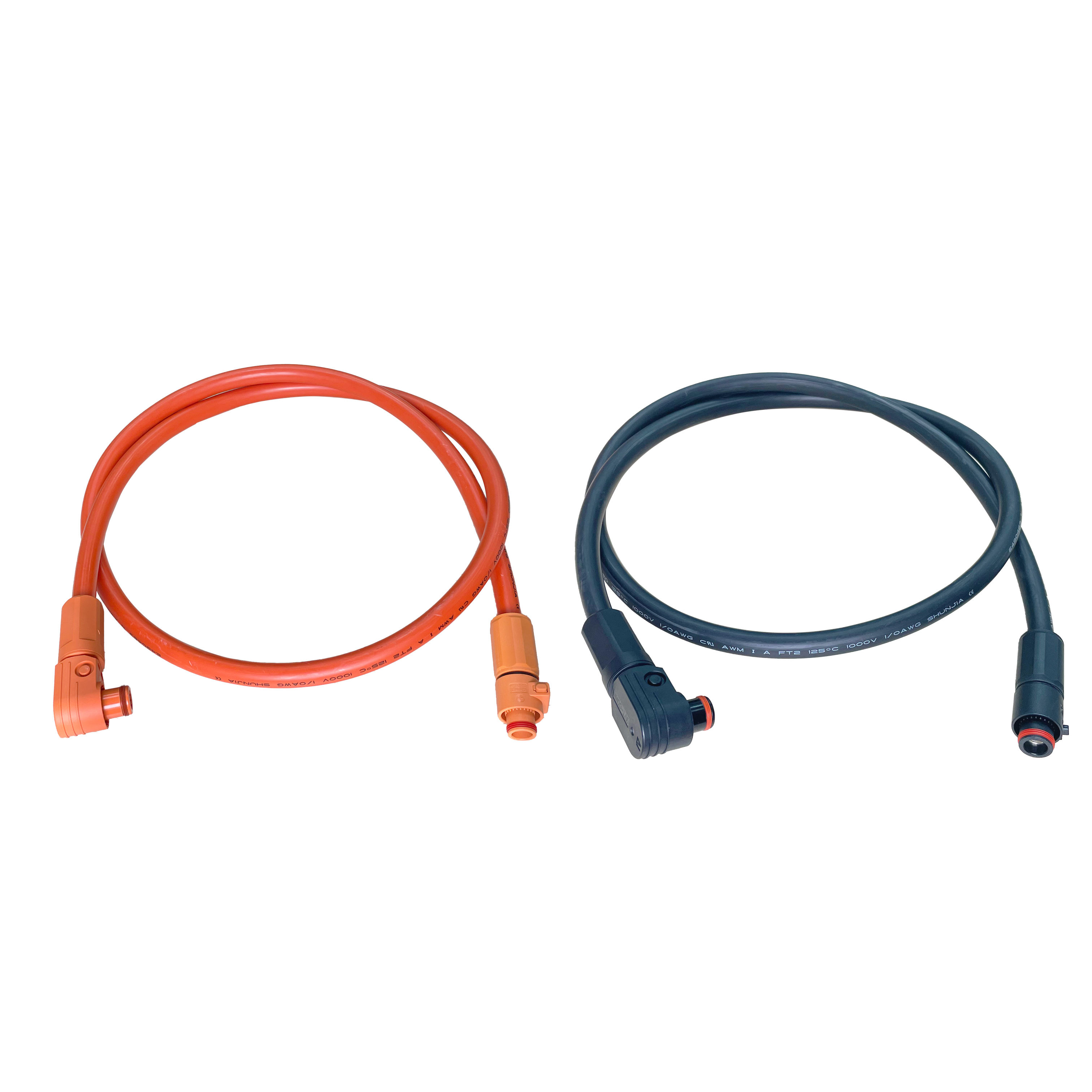 1/0 AWG cable for RUiXU RX9MP Busbar | Orange+ Black | One Pair