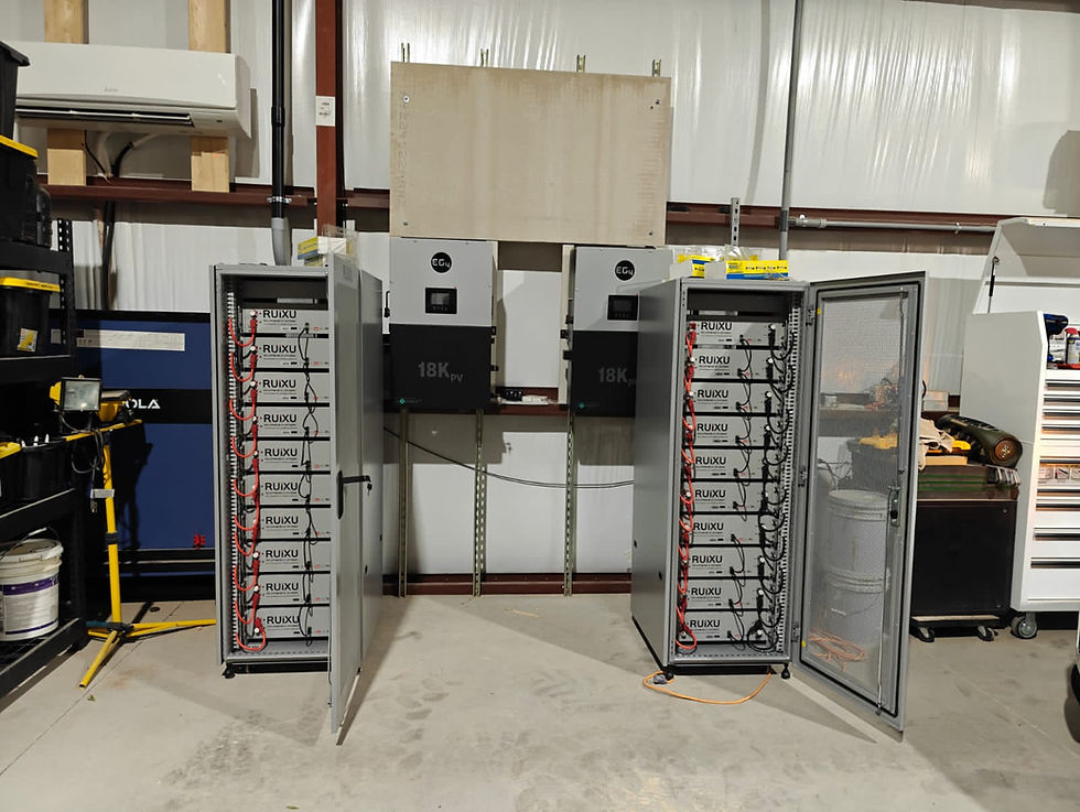 Thumbnail: 10 Slot  Battery Cabinet | Wheels &amp; Busbar Included