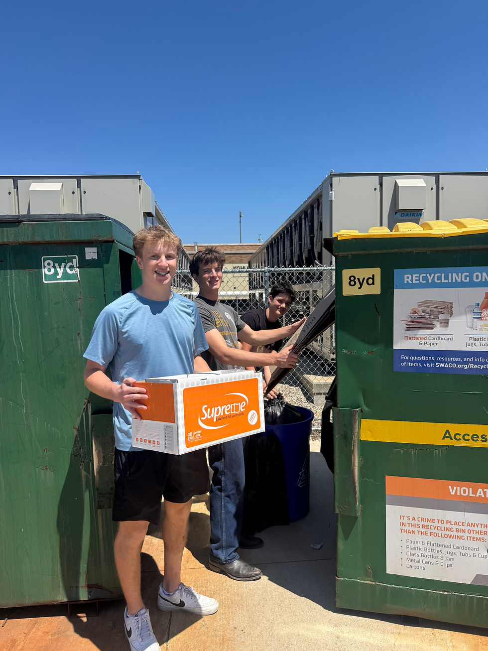 Recycling Initiative at UAHS