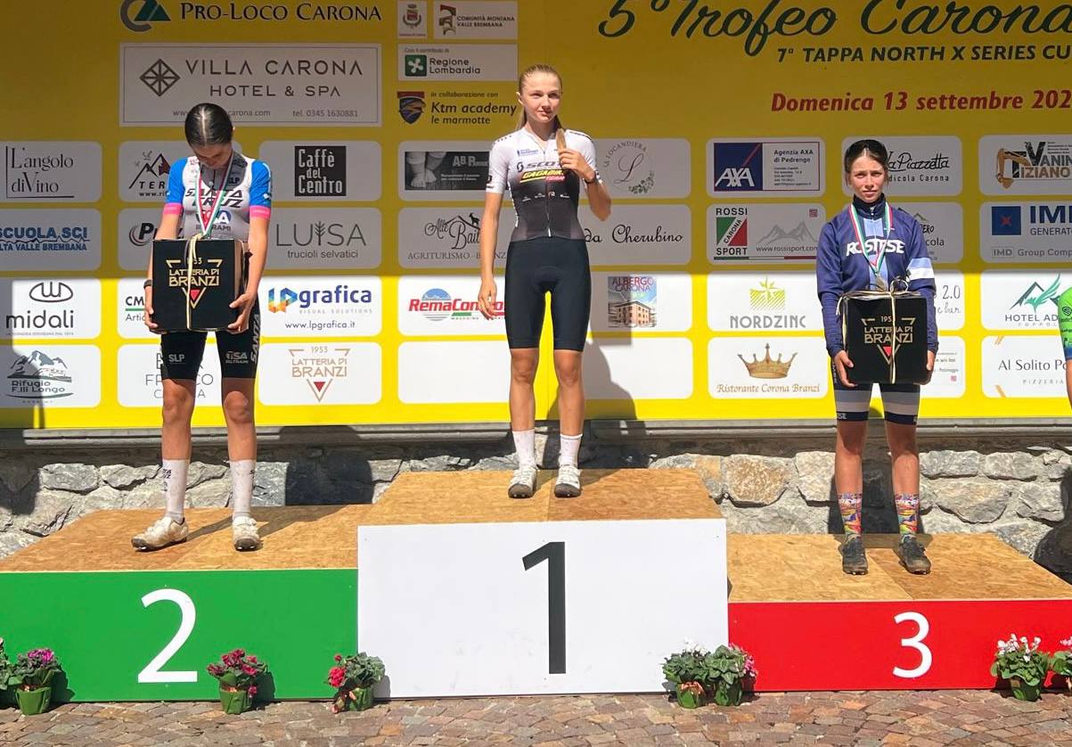 Giorgia Vottero terza Esordienti II anno e leader NorthX Series Cup