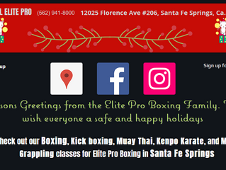 Elite Pro Boxing: Membership Xmas Discount