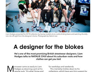 A designer for the blokes