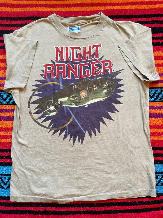 NIGHT RANGER ヴィンテージ ラグランTシャツロックバンド菅田 NIGHT RANGER ヴィンテージ ラグランTシャツロックバンド菅田