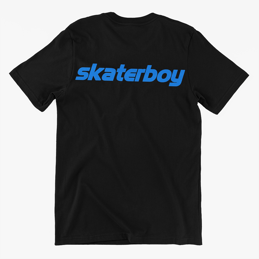 Thumbnail: classic skaterboy, black tee