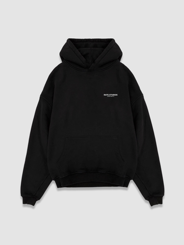 【購入決定】RETØUCH／Logo Pullover Hoodie black Logo Pullover Hoodie -black-