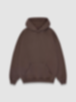 HEAVYWEIGHT HOODIE - CHOCOLATE BROWN