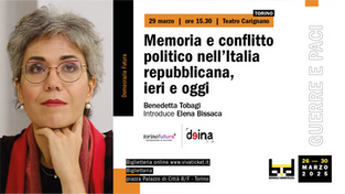 Benedetta Tobagi ed Elena Bissaca a Biennale Democrazia 2025