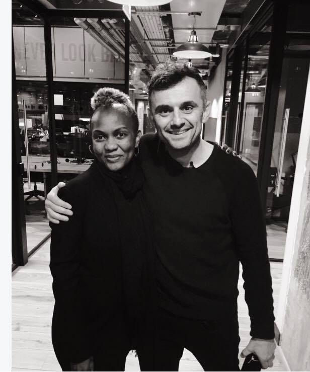 Sarah BeNice with Garry Vee