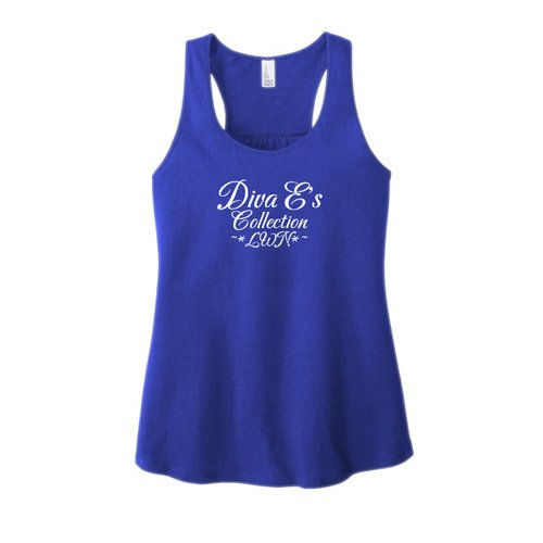 The Diva E's collection gathered back tank top