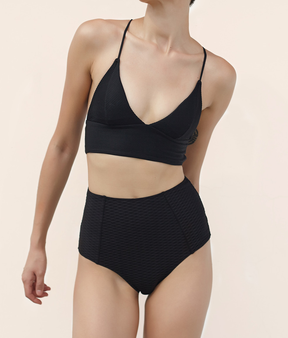 Model in Underwear