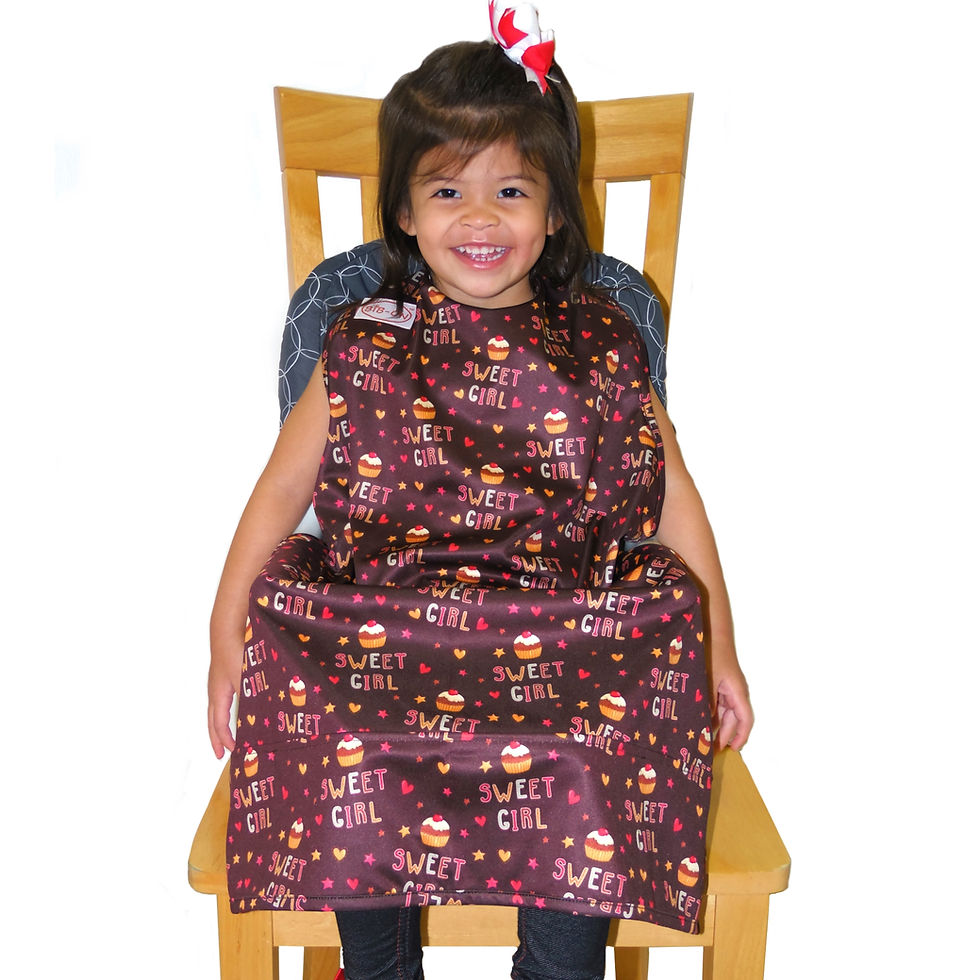 BIB-ON XL Sweet Girl Cupcakes