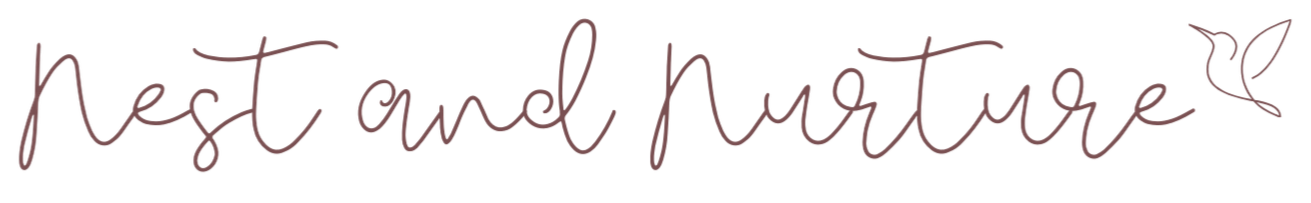 Nest and Nurture logo birth doula Buckinghamshire
