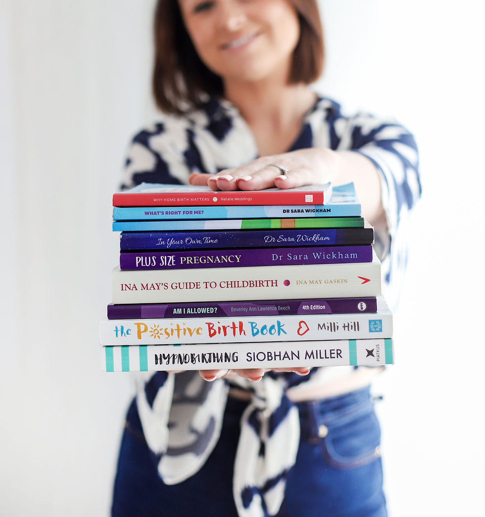 My Top Recommended Books to Read Through Your Pregnancy, Birth & Postpartum Journey