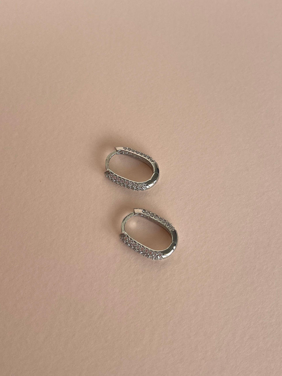 Thumbnail: Oval zircon hoops