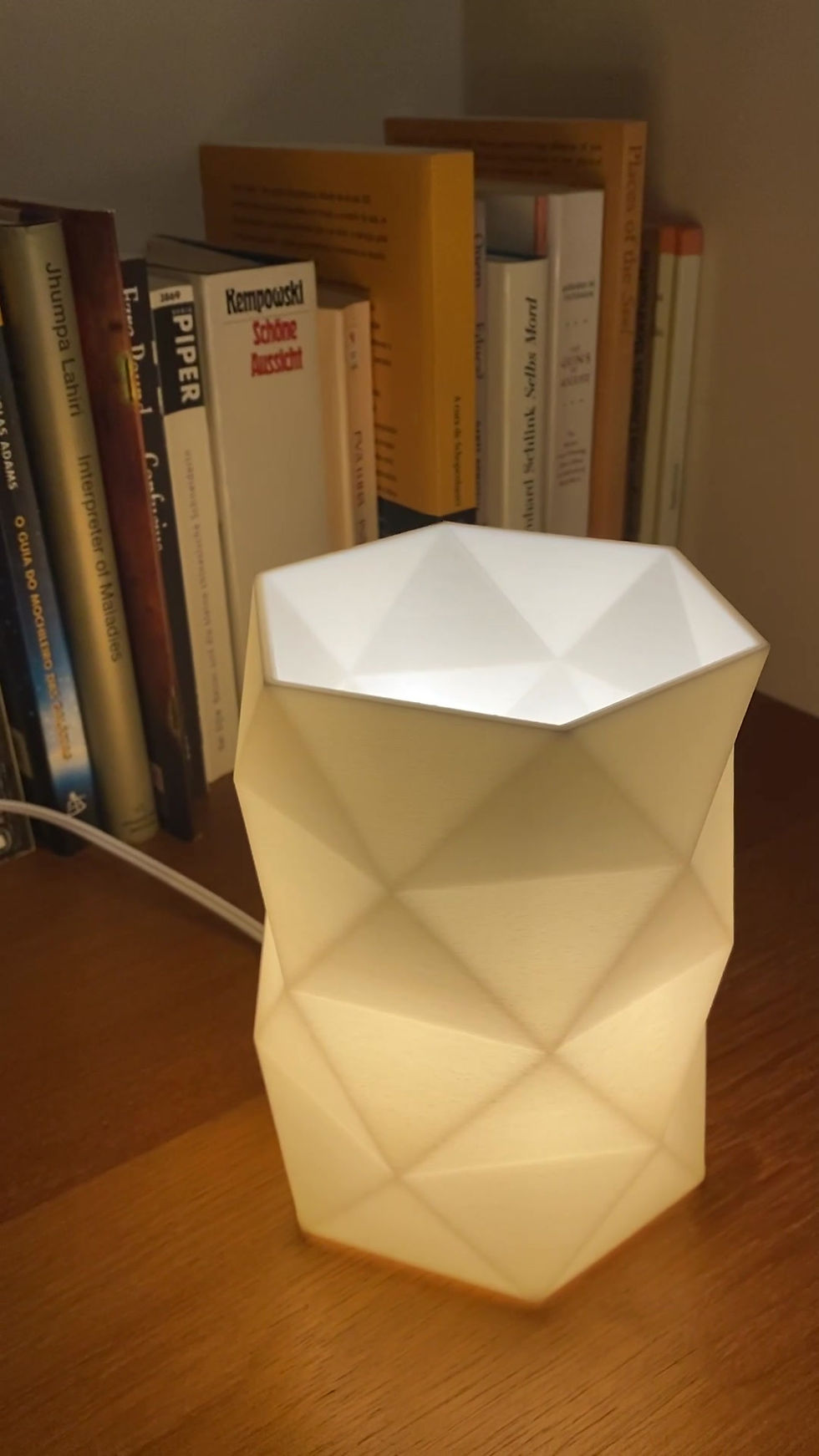 Miniatura: Abajur Luminária de Mesa LED, luz aconchegante para Quarto ou Sala - Orion