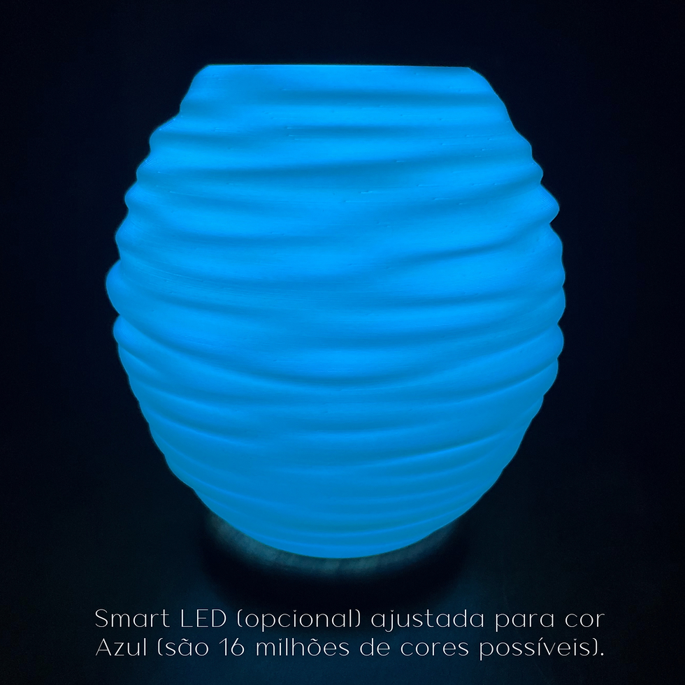 Miniatura: Abajur / Luminária de Mesa LED para Quarto ou Sala - Sahara