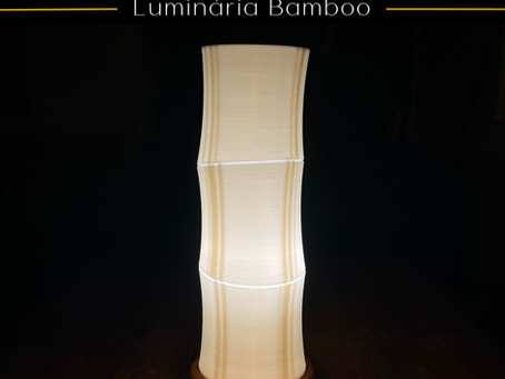 Lançamento Especial CAMvas: Conheça a Luminária Bamboo