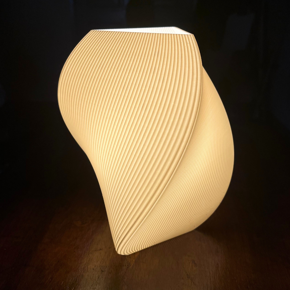 Miniatura: Abajur / Luminária de Mesa LED para Quarto ou Sala - Andorra