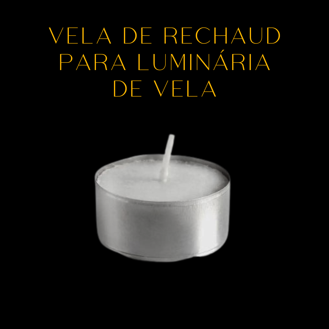Vela de Rechaud para luminárias de velas