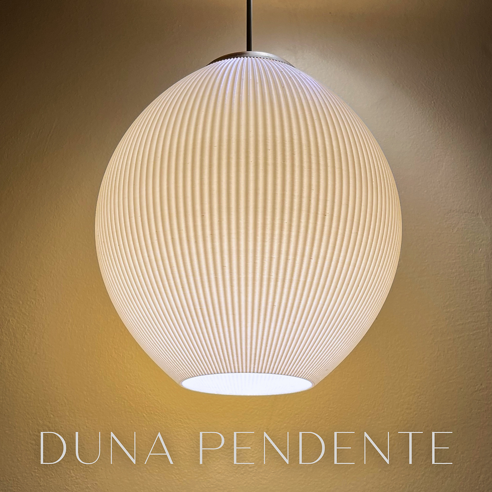 Miniatura: Lustre / Luminária de Teto Pendente LED para Quarto ou Sala - Duna Pendente