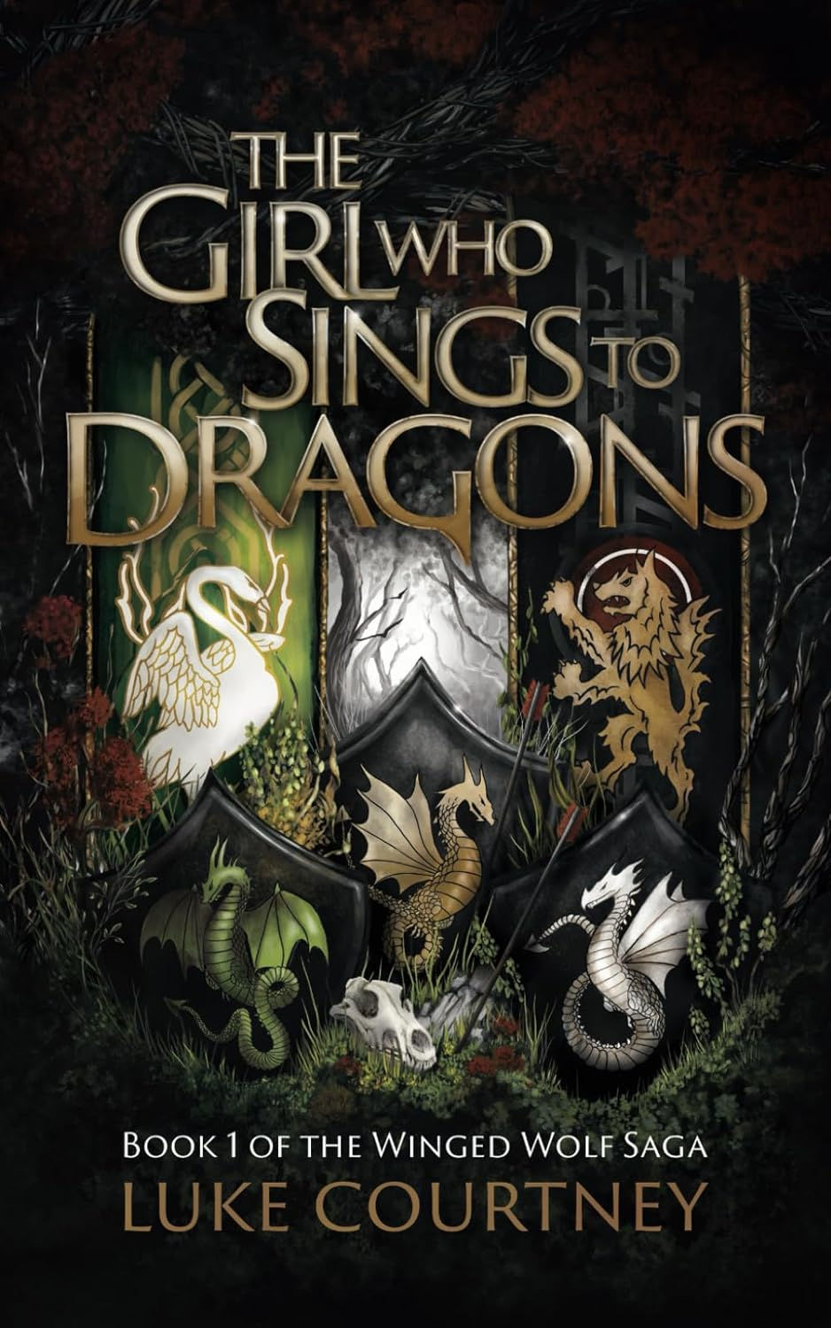 The Girl Who Sings to Dragons, by Luke Courtney