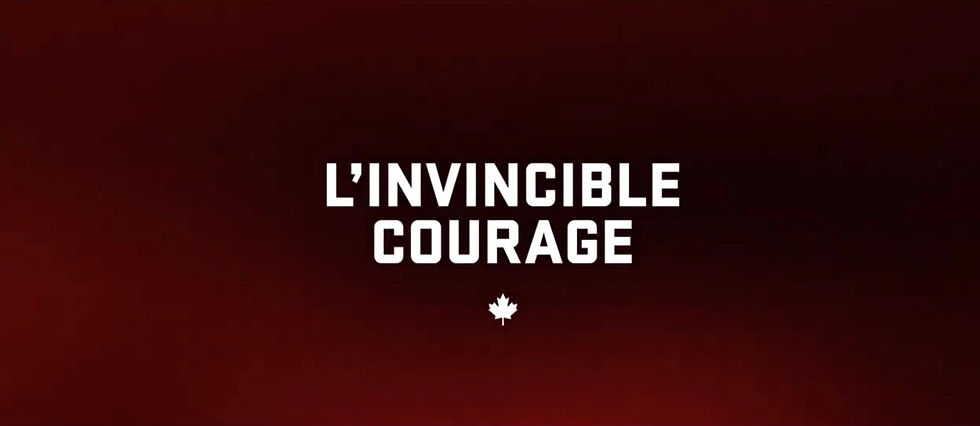 Texte : l'invicible courage