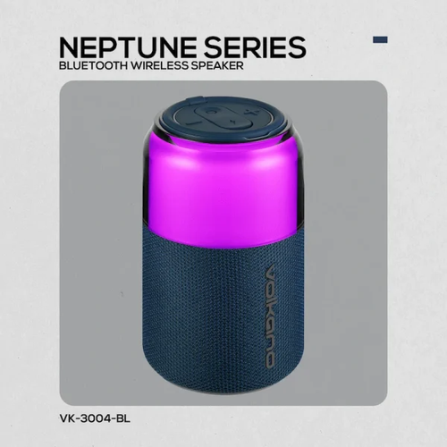 Volkano Neptune Bluetooth Wireless Speaker - Blue | Omni TS