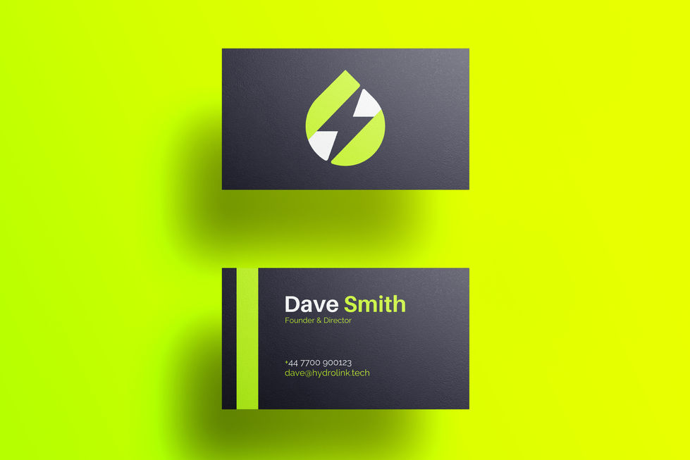 a business card for dave smith founder and director