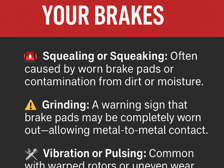 Image Explaining Brake Noises