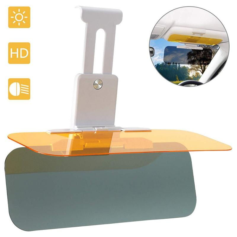 Thumbnail: 2in1 Universal Car Visor for Day & Night with AntiGlare & Sunshade-As seen on TV